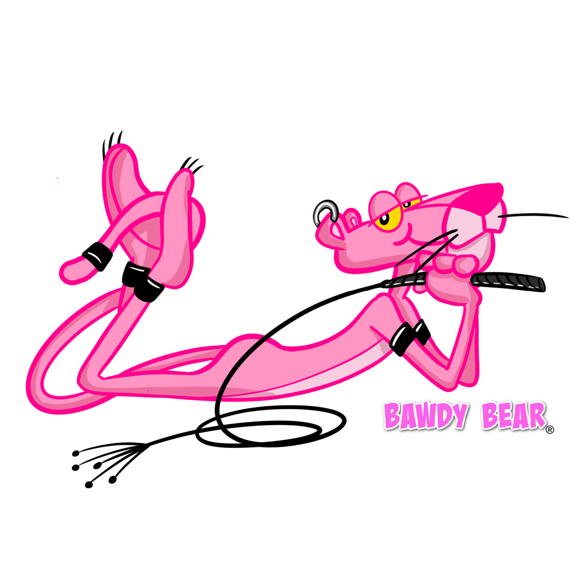 Pink Panther Harness / Unisex Jersey Short Sleeve Tee