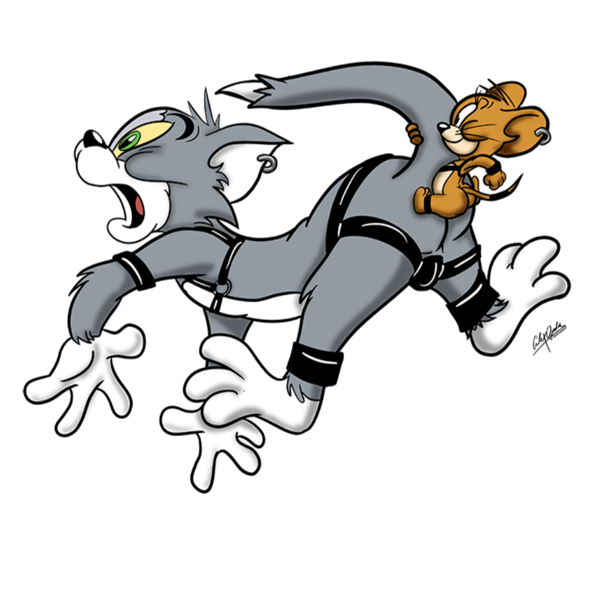 Tom & Jerry "Playful" / AOP Tote Bag