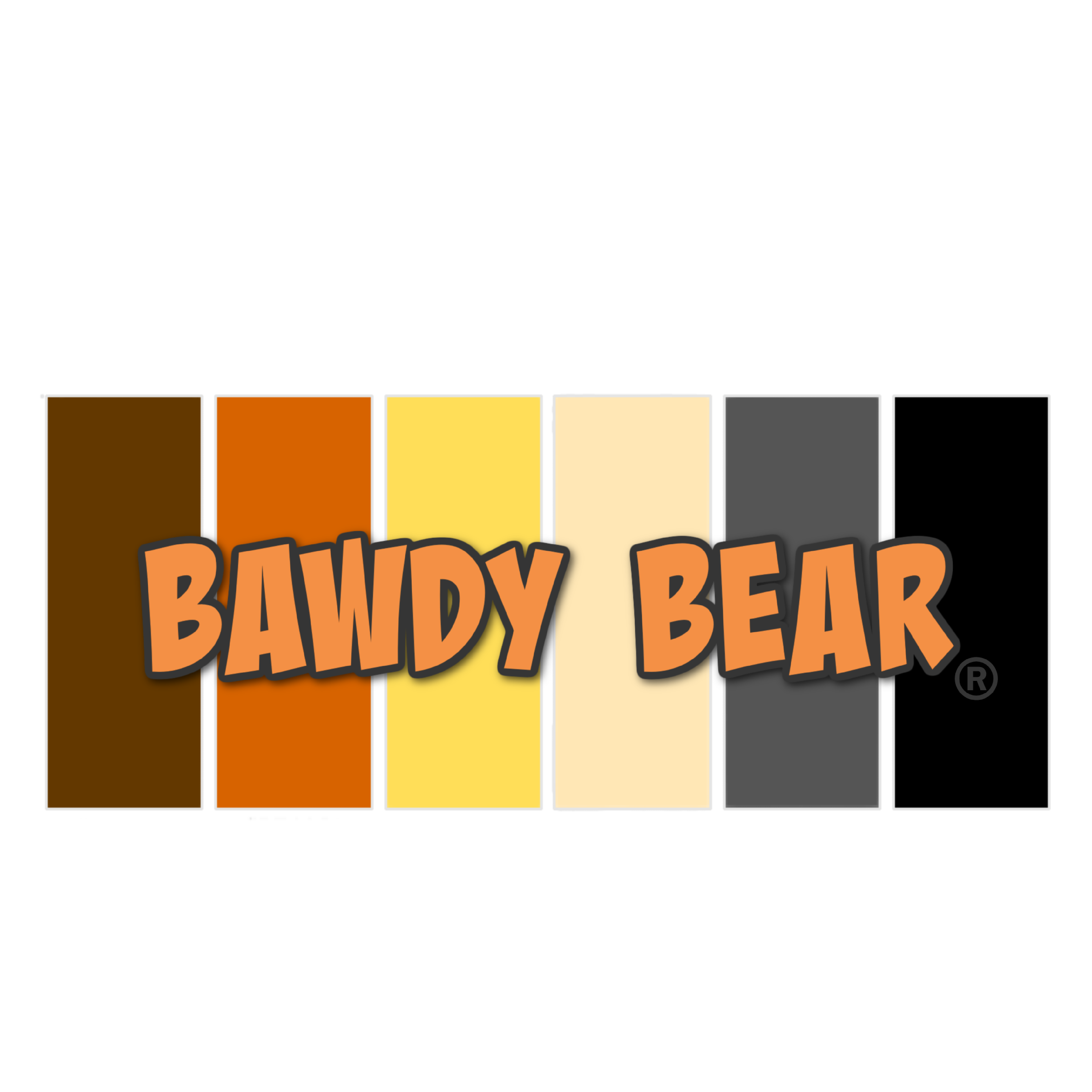 Bawdy Bear Pride Colors / Premium Fleece Joggers