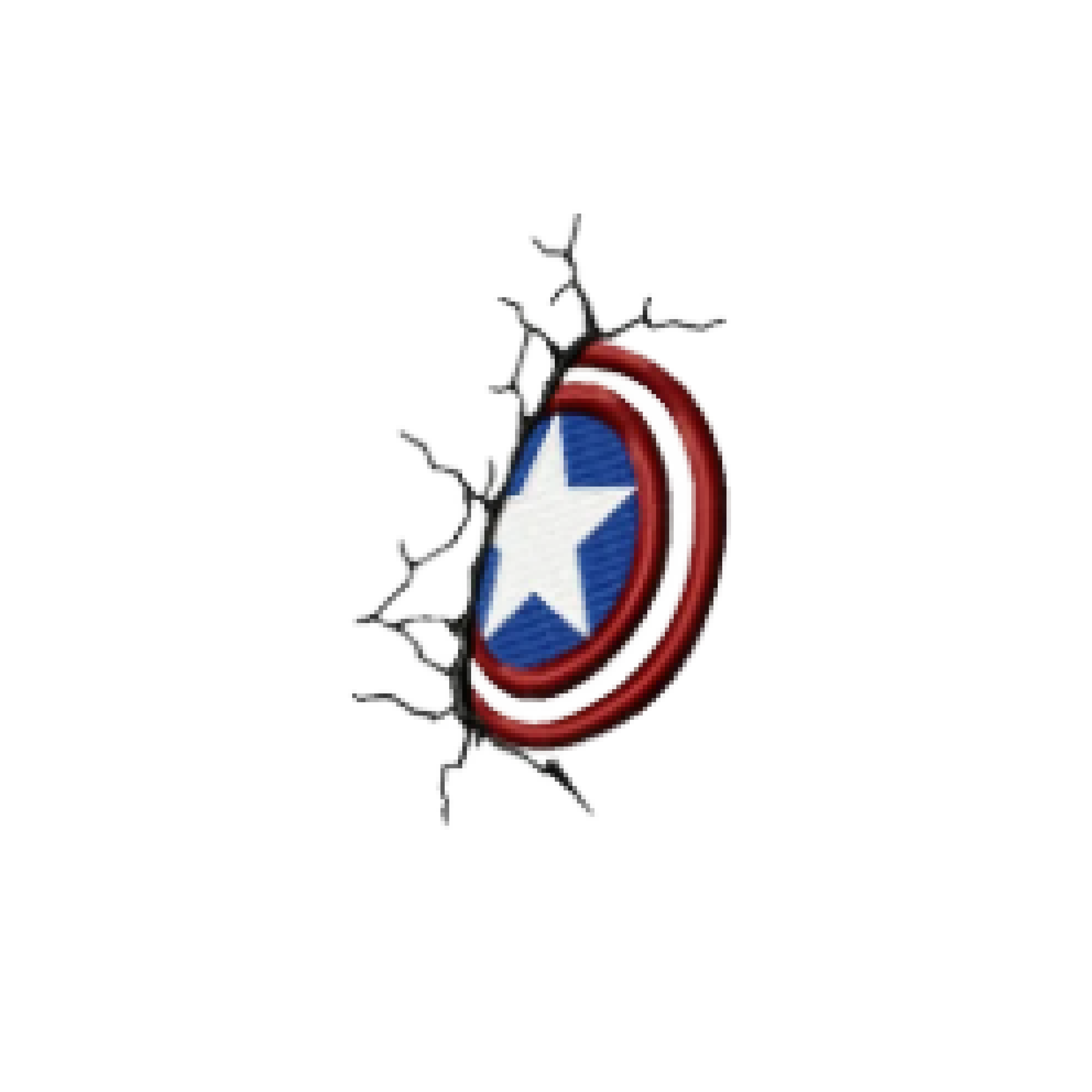 Sheild Crash / Cap 6277