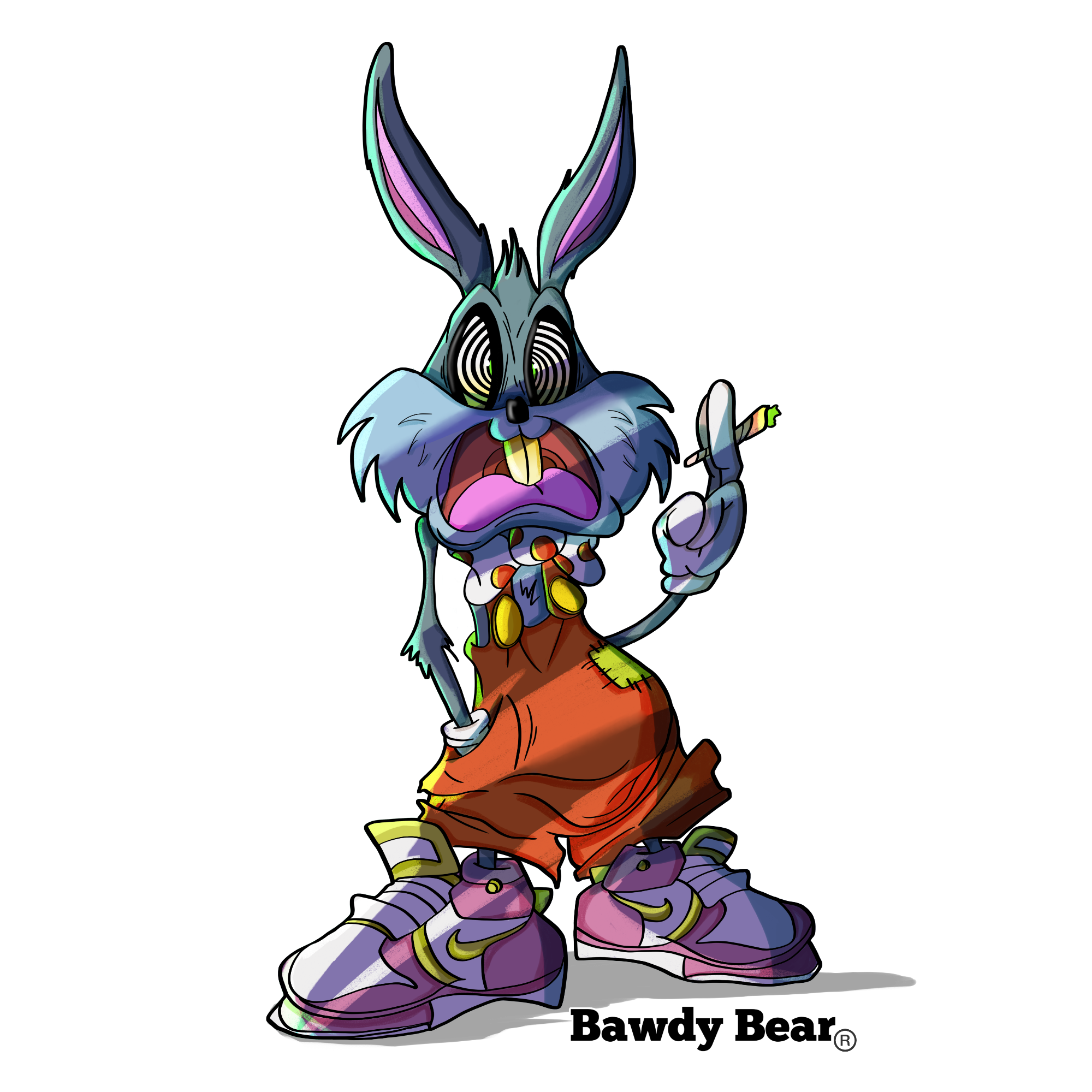 Psycho Bugs Bunny / Unisex Heavy Blend™ Crewneck Sweatshirt