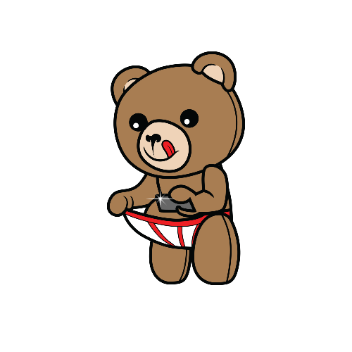 Grindr Bear / Unisex 3/4 Sleeve Baseball Tee