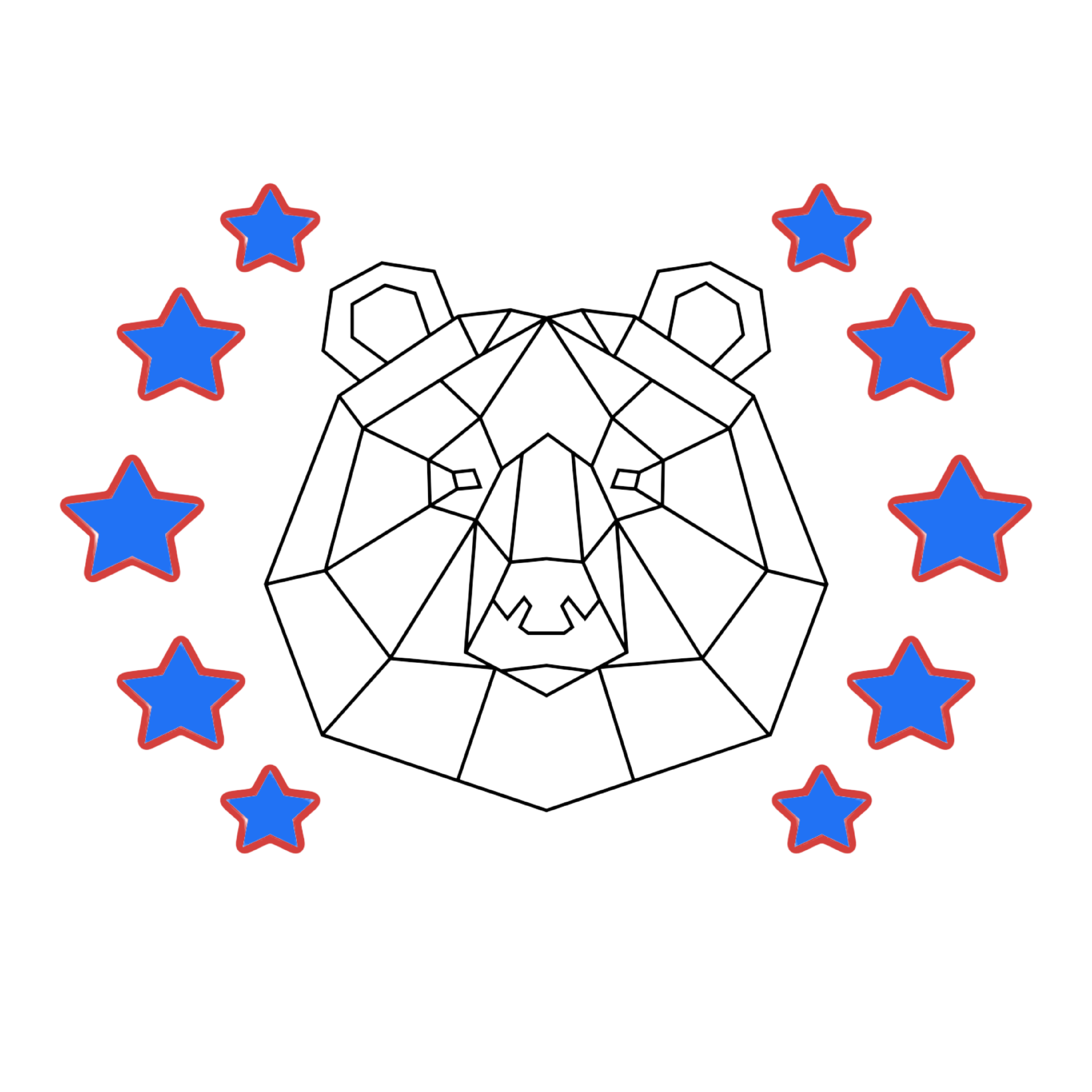 Bear and Stars / Cap 6277