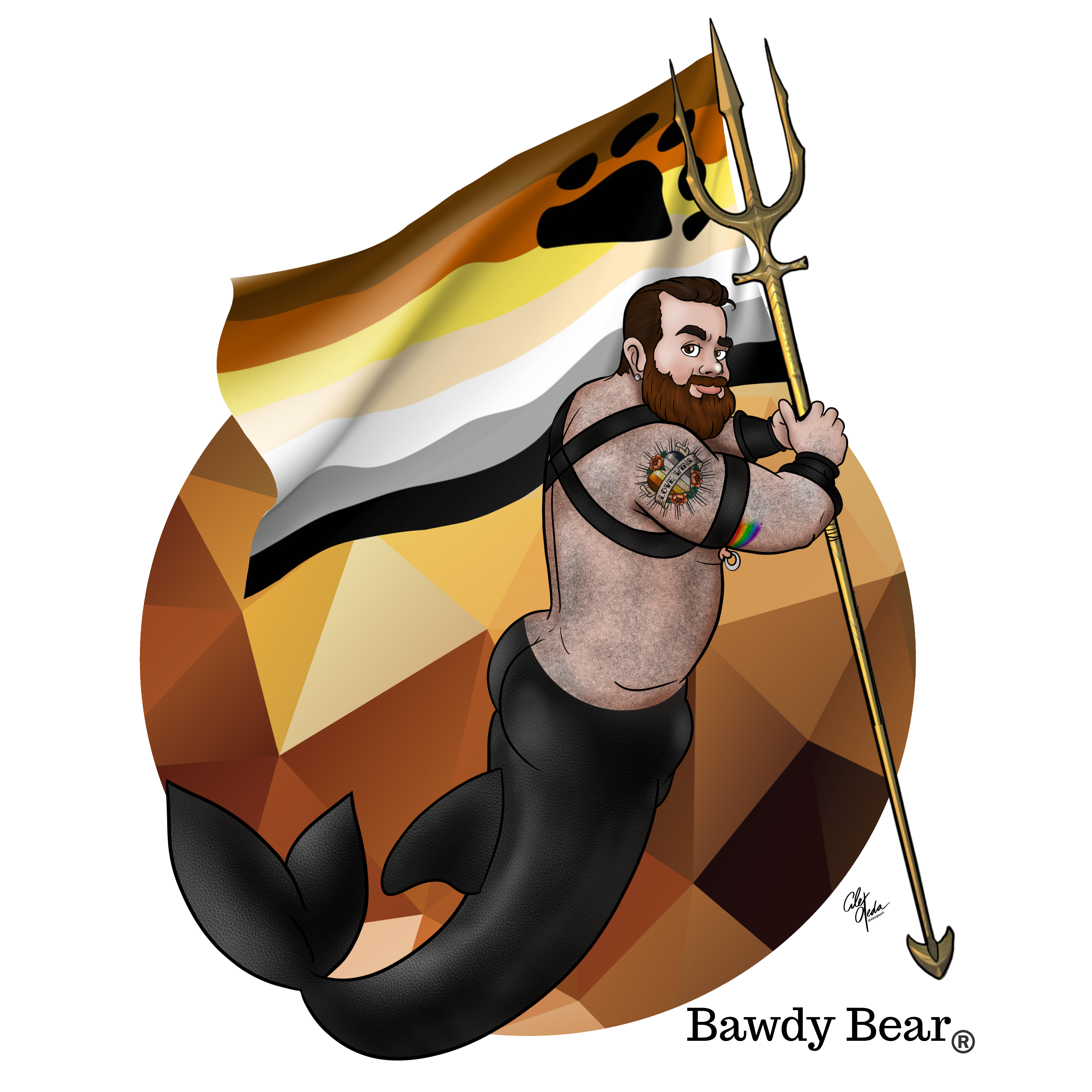 Merman #1 / Premium Fleece Joggers