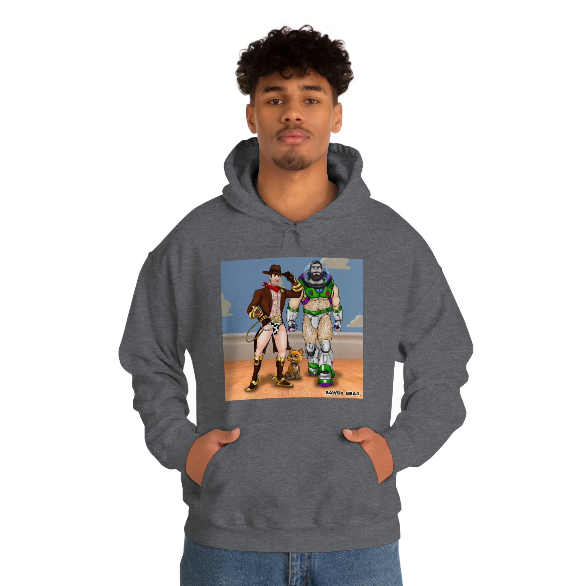 Toy Naughty #1 / Unisex Heavy Blend™ Hooded Sweatshirt