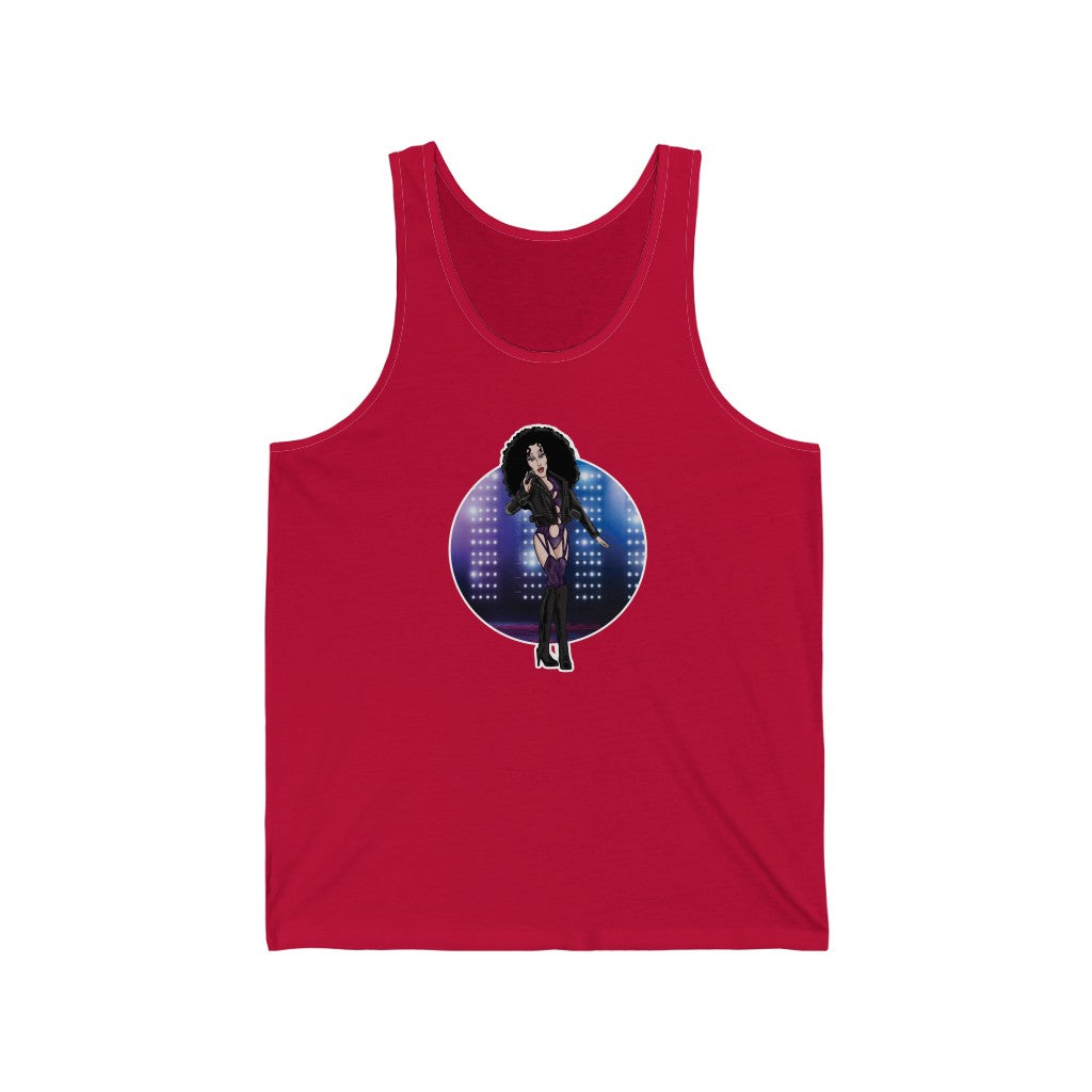 Cher "Turn Back Time" / Unisex Jersey Tank