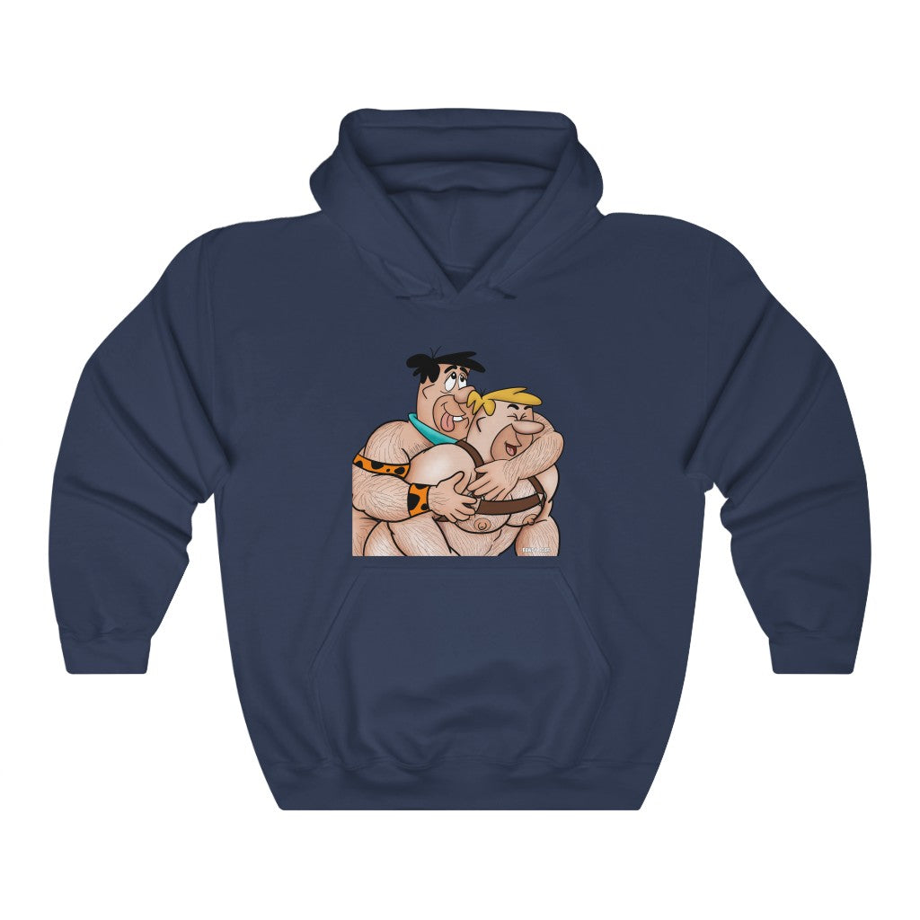 Fred & Barney Hug / Unisex Heavy Blend™ Hooded Sweatshirt