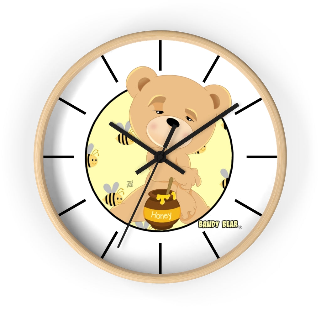 The Bawdy Bear "Buzzed" / Wall clock