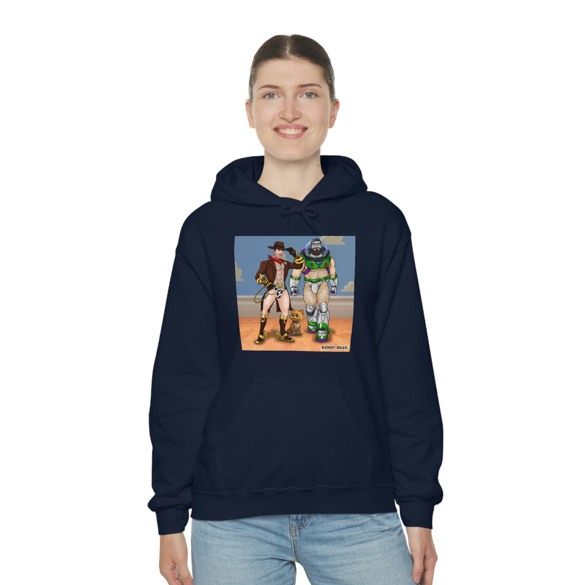 Toy Naughty #1 / Unisex Heavy Blend™ Hooded Sweatshirt