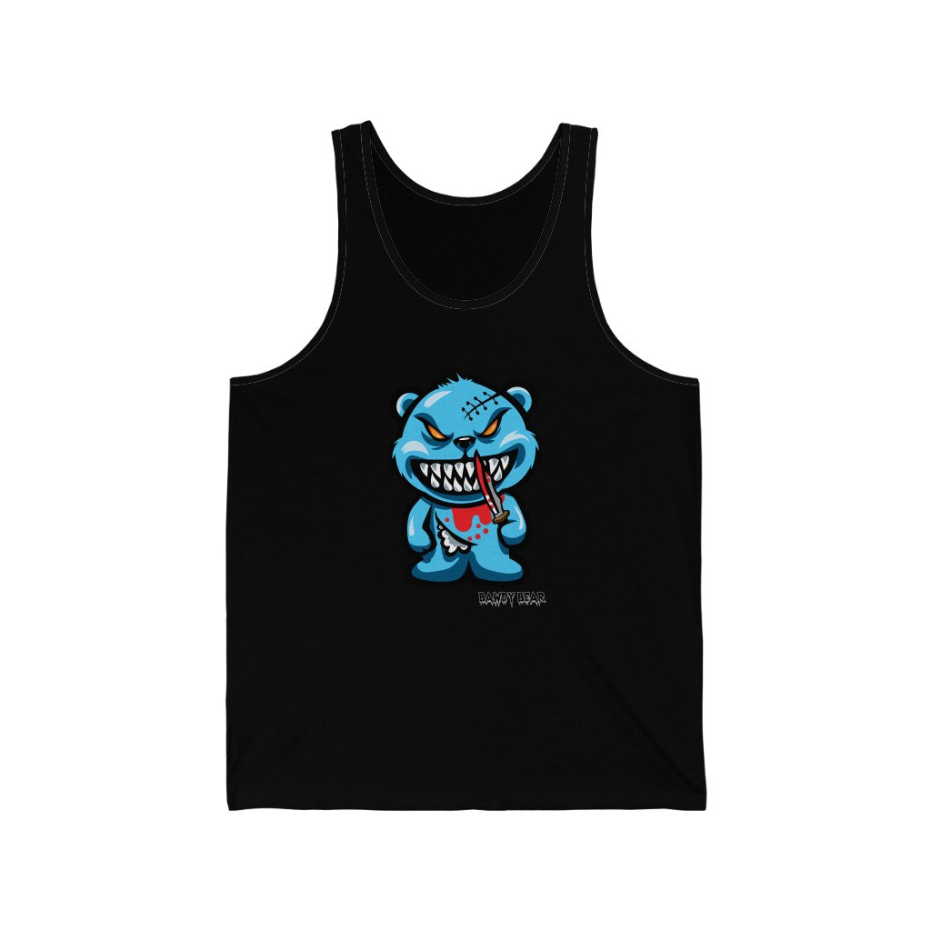Spooky Bear Series "Chuckie Bear" / Unisex Jersey Tank