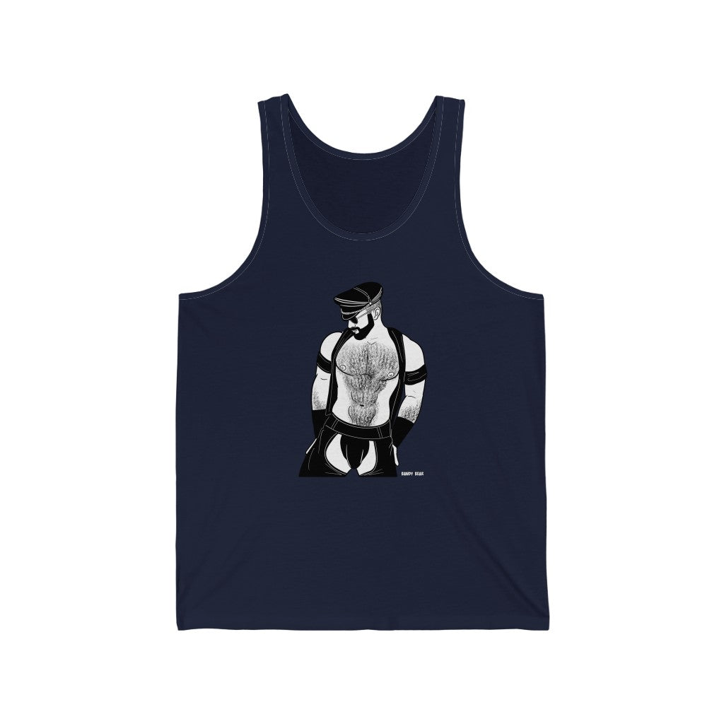 Lthr Man 1 Full Body / Unisex Jersey Tank