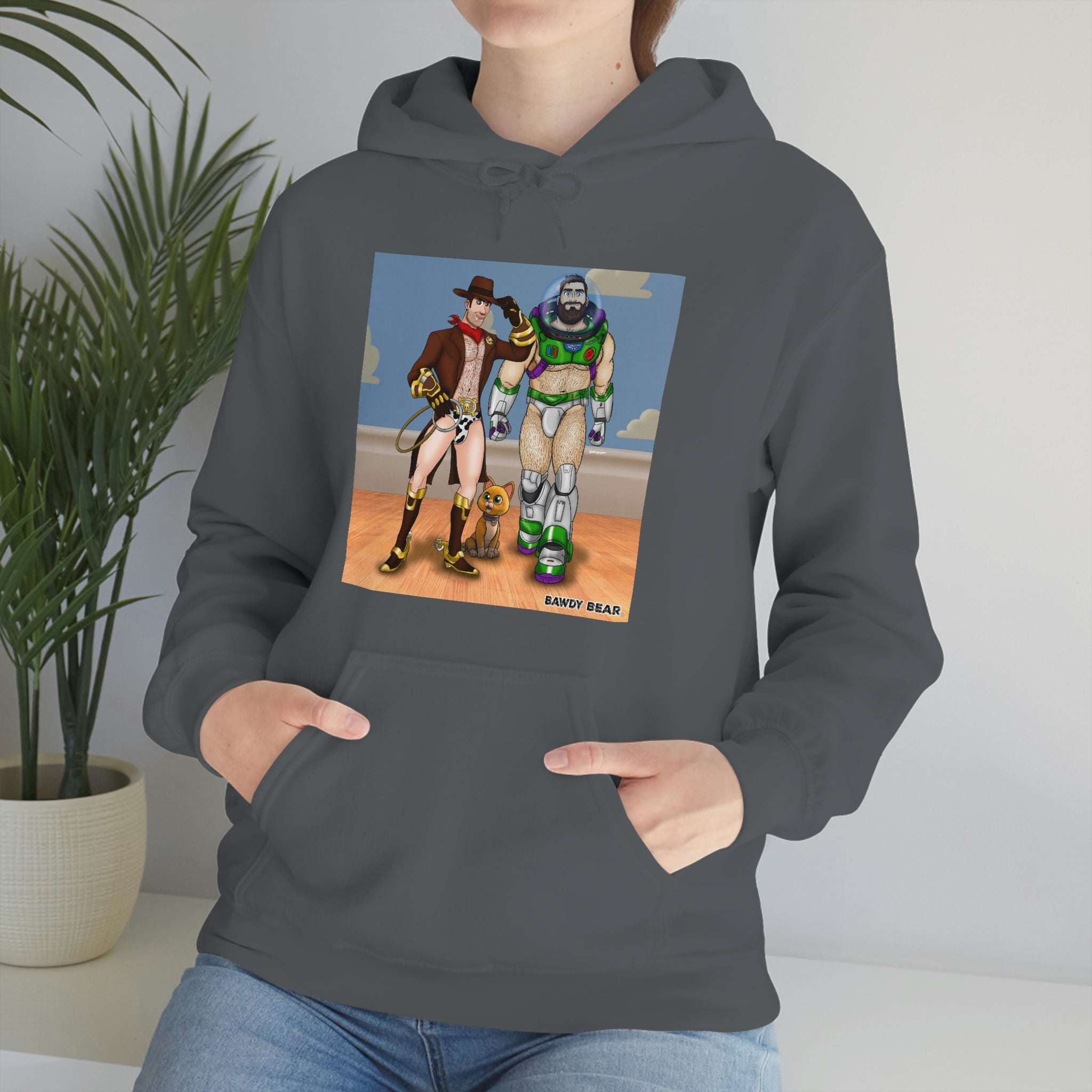 Toy Naughty #1 / Unisex Heavy Blend™ Hooded Sweatshirt