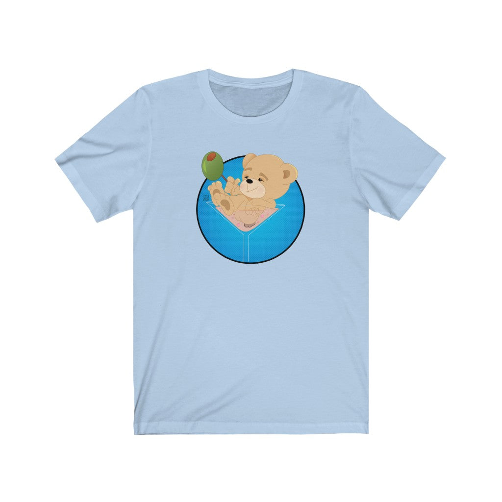 The Bawdy Bear "Dirty Martini" / Unisex Jersey Short Sleeve Tee