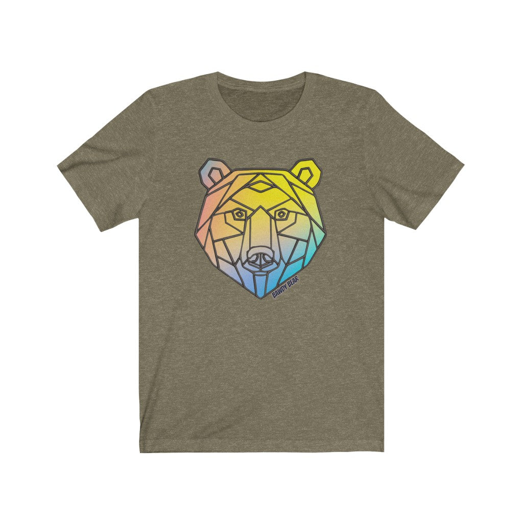 Rainbow Bear / Unisex Jersey Short Sleeve Tee
