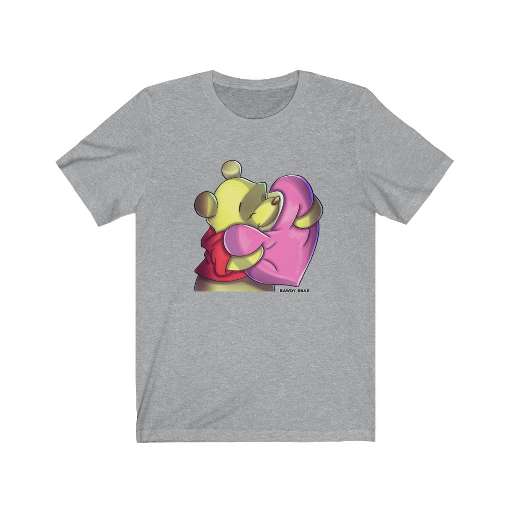 Pooh Heart Hug / Unisex Jersey Short Sleeve Tee
