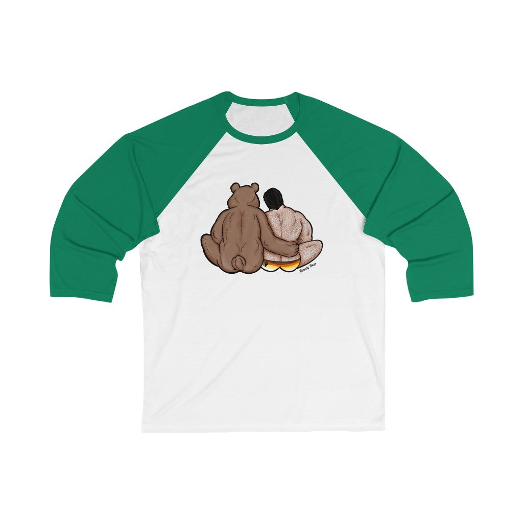 Bear Hug / Unisex 3\4 Sleeve Baseball Tee