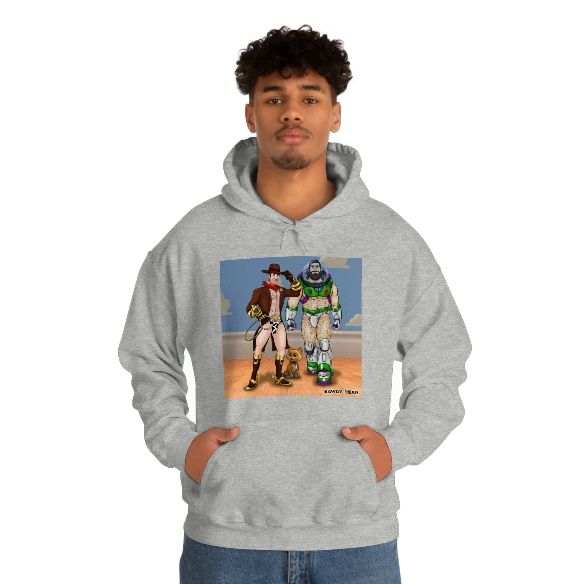 Toy Naughty #1 / Unisex Heavy Blend™ Hooded Sweatshirt