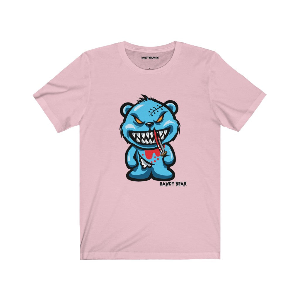 Spooky Bear Series "Chuckie Bear" / Unisex Jersey Short Sleeve Tee