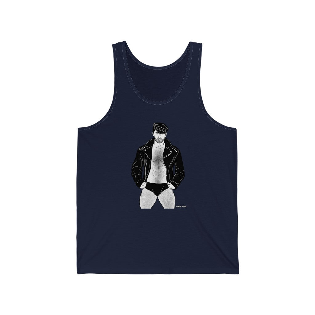 Lthr Man 2 Full Body / Unisex Jersey Tank