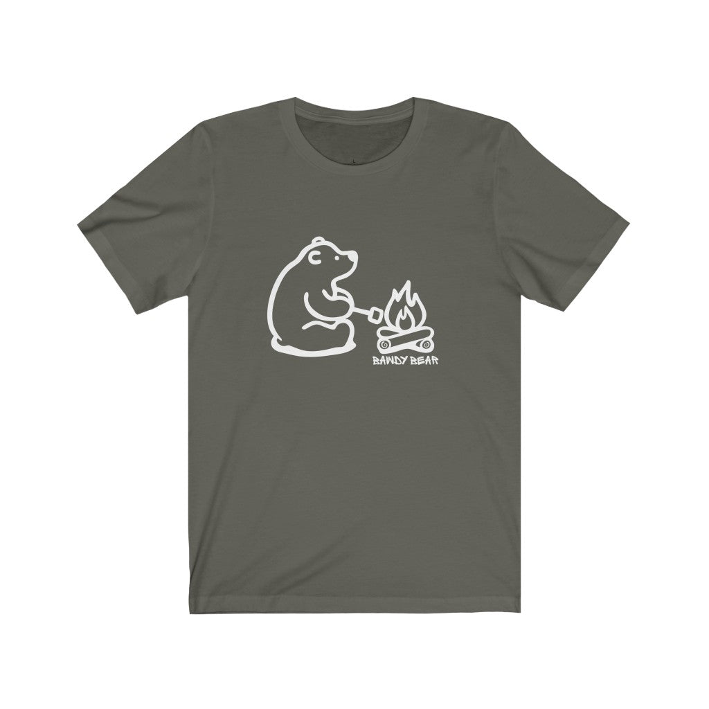 Camping Bear / Unisex Jersey Short Sleeve Tee