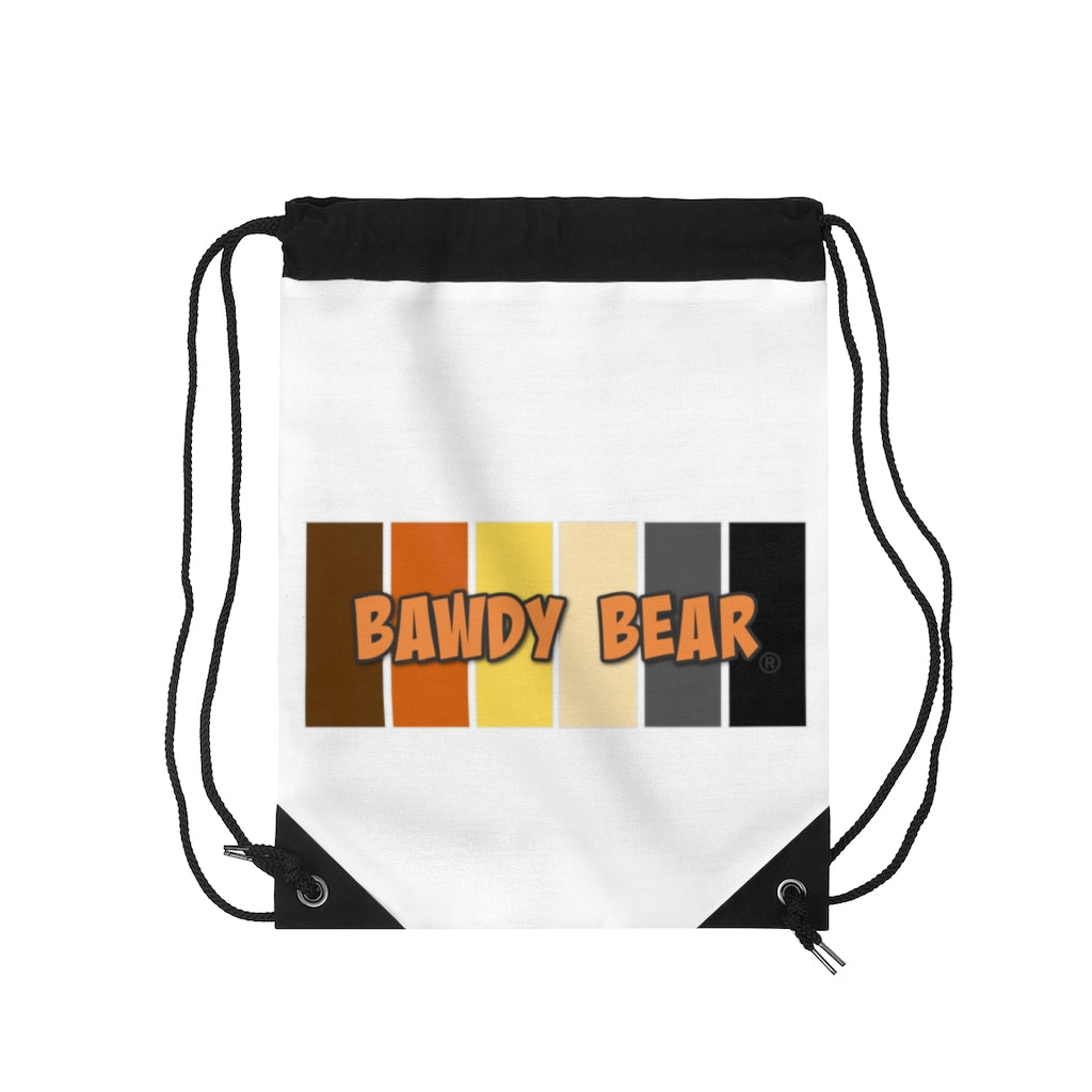 Bawdy Bear Pride / Drawstring Bag