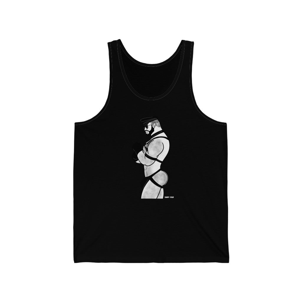 Lthr Man 3 Full Body / Unisex Jersey Tank