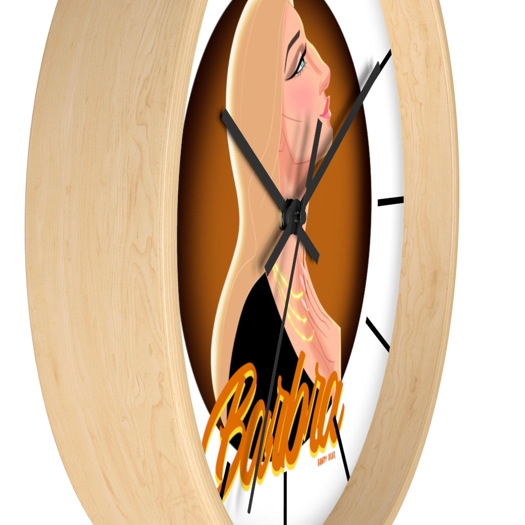Pop Icon Series "Barbra" / Wall clock
