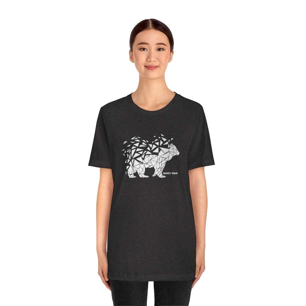 Shattered Bear / Unisex Jersey Short Sleeve Tee