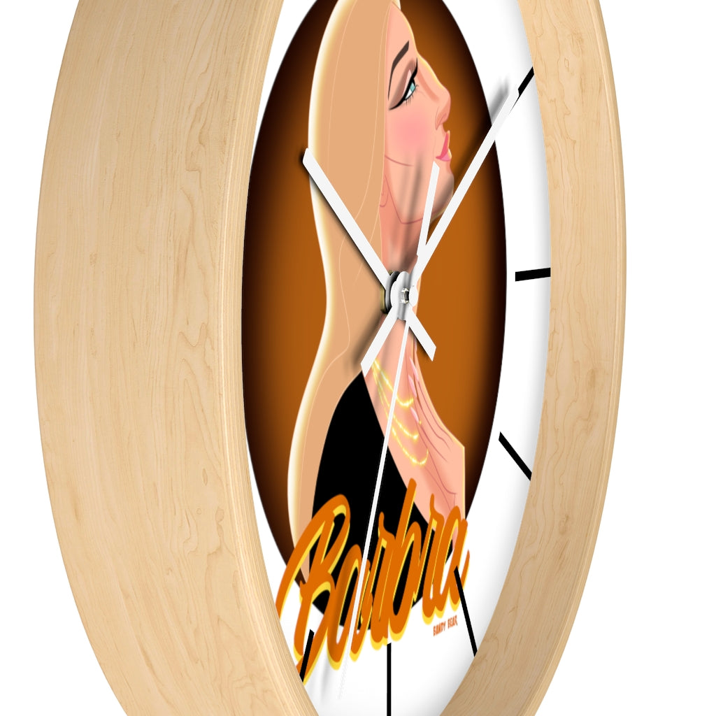 Pop Icon Series "Barbra" / Wall clock