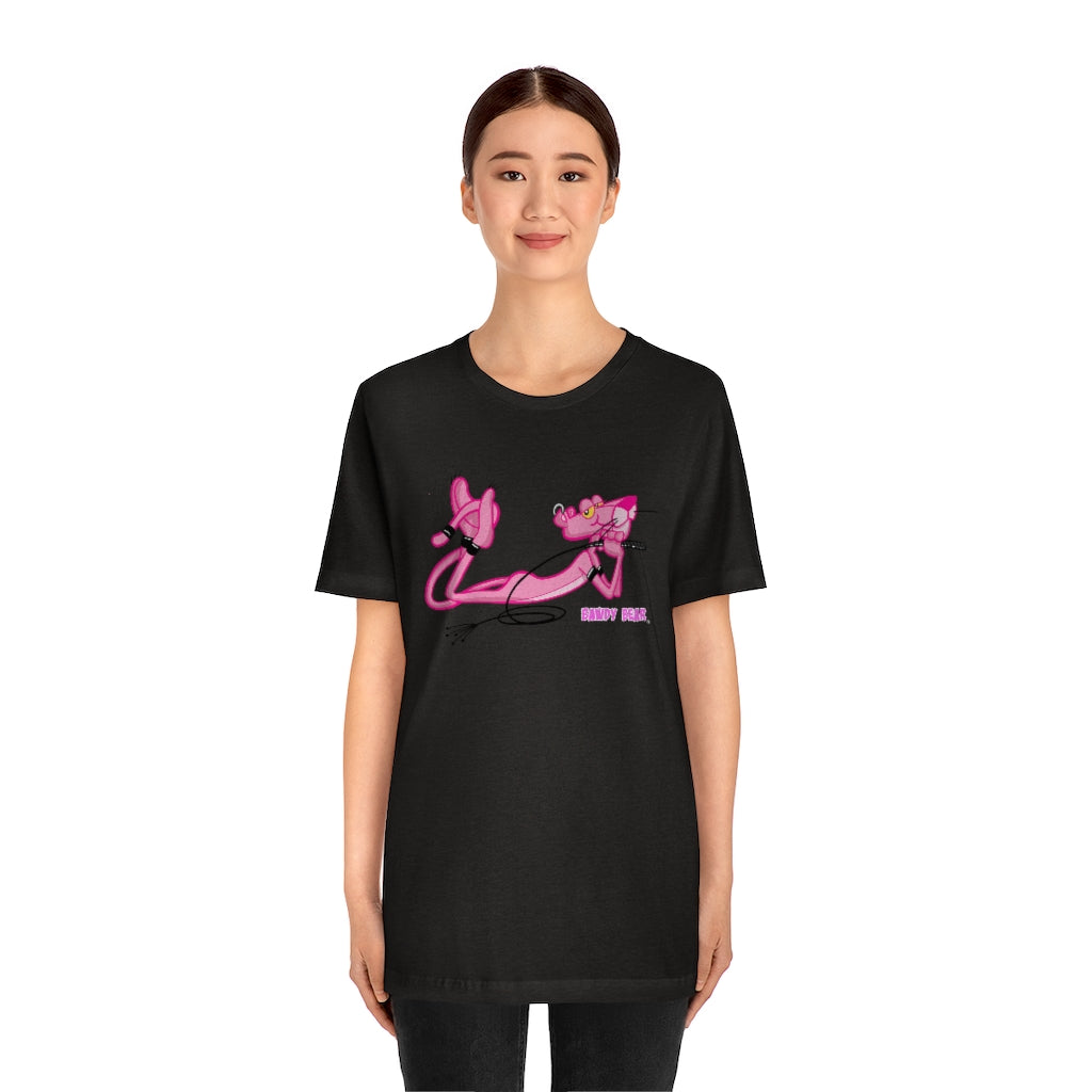 Pink Panther Harness / Unisex Jersey Short Sleeve Tee