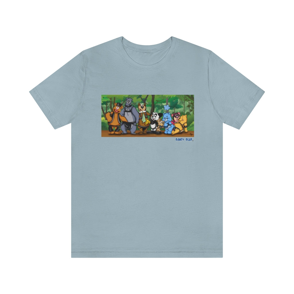 Iconic Bear Orgy / Unisex Jersey Short Sleeve Tee