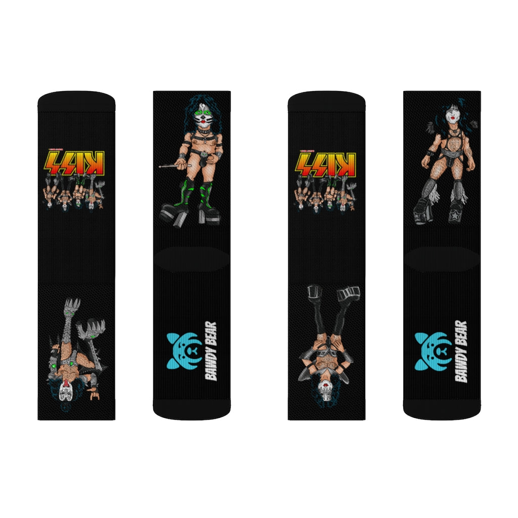 Bear Kiss / Sublimation Socks