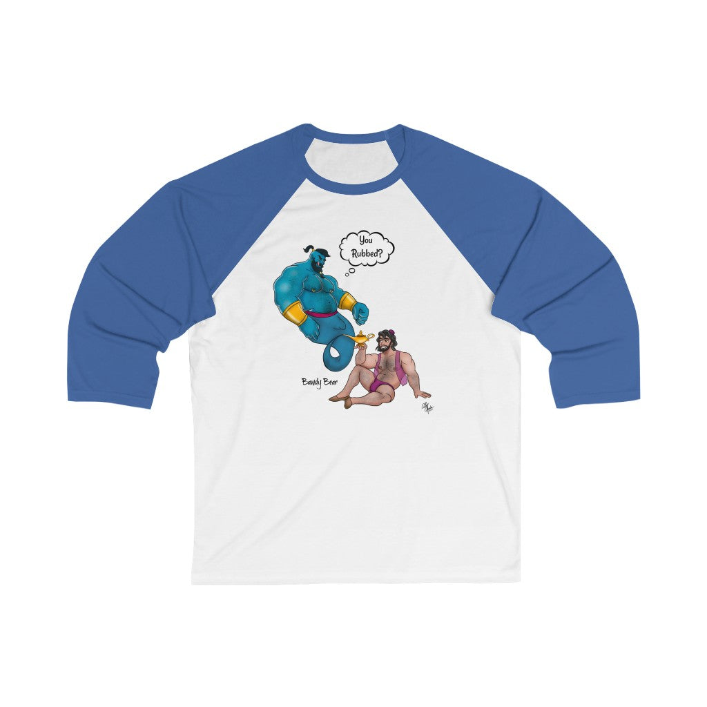Rub One Out / Unisex 3/4 Sleeve Baseball Tee