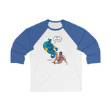 Rub One Out / Unisex 3/4 Sleeve Baseball Tee
