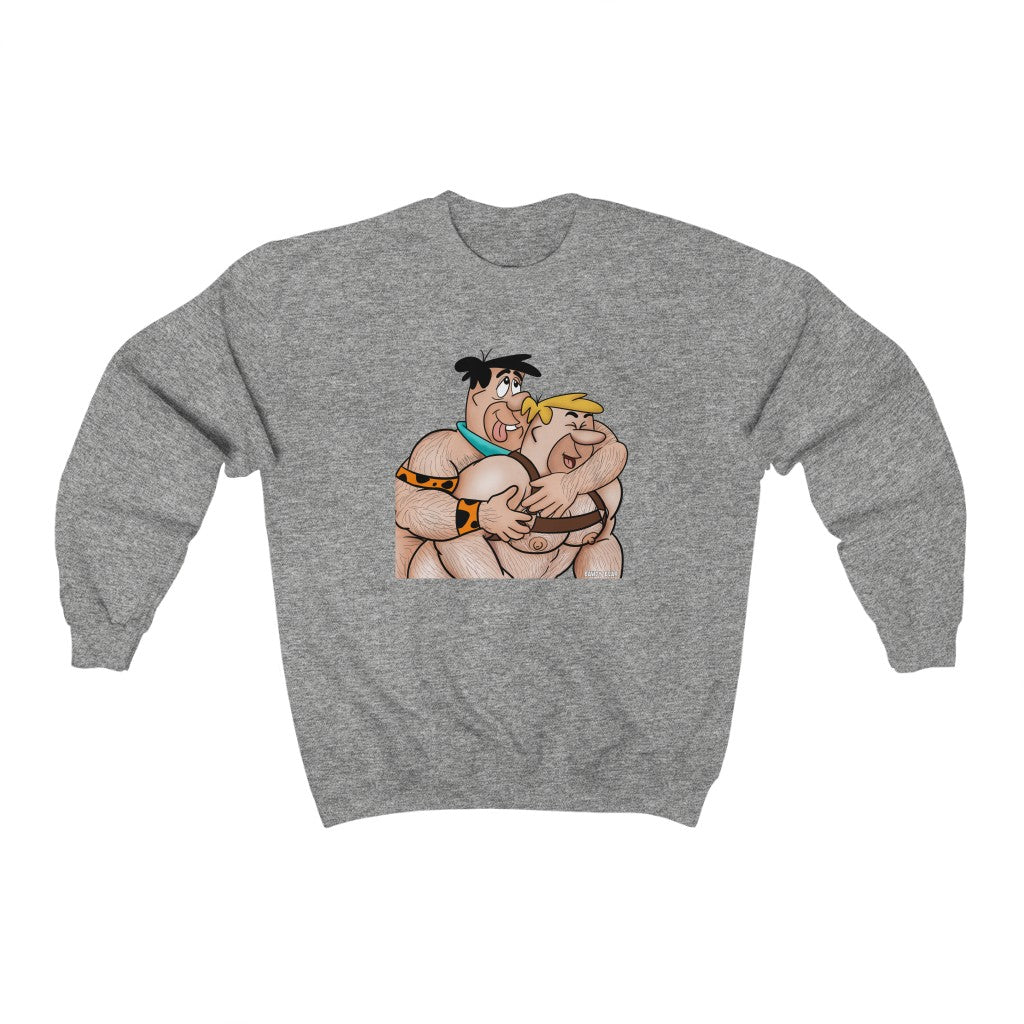 Fred & Barney Hug / Unisex Heavy Blend™ Crewneck Sweatshirt