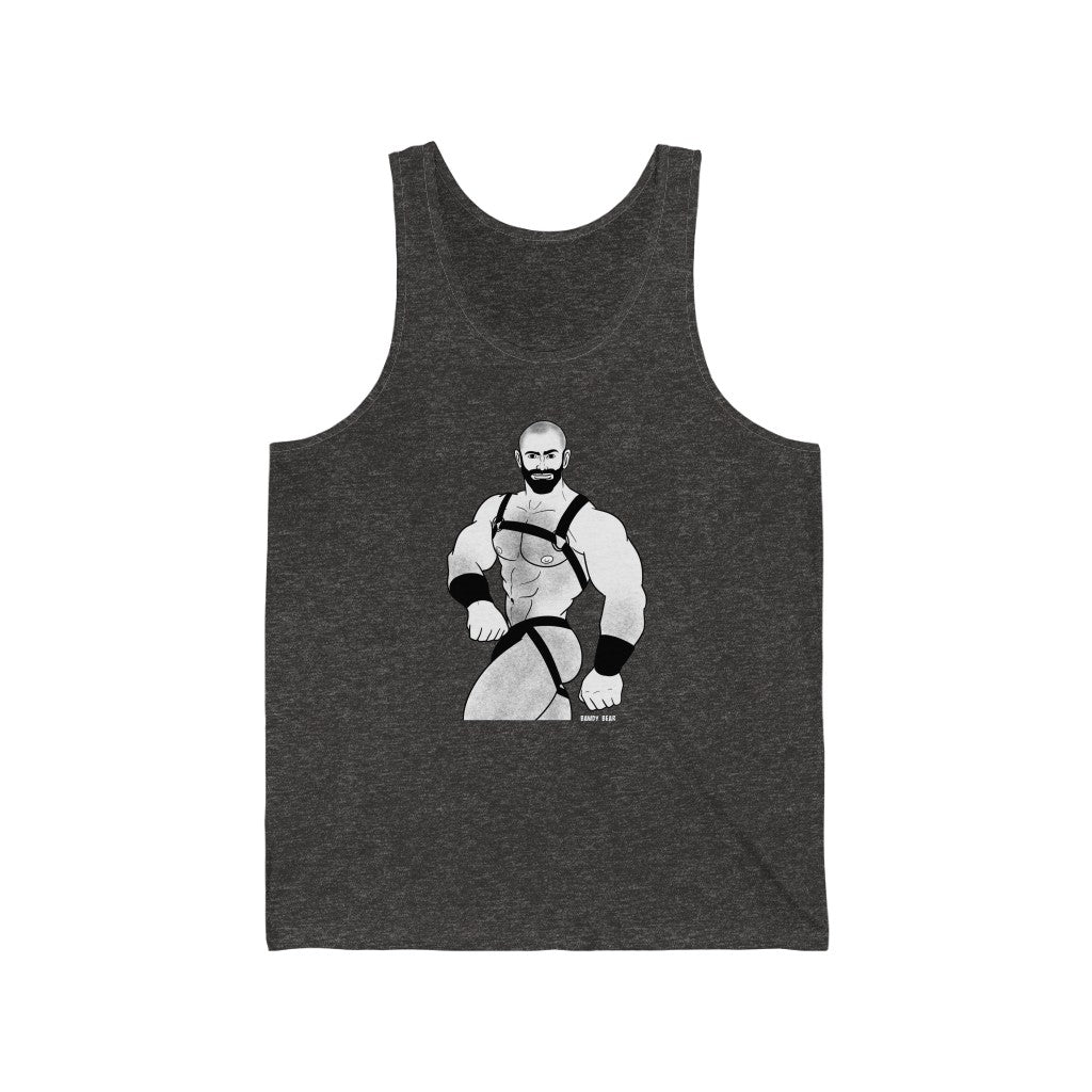 Lthr Man 4 Full Body / Unisex Jersey Tank