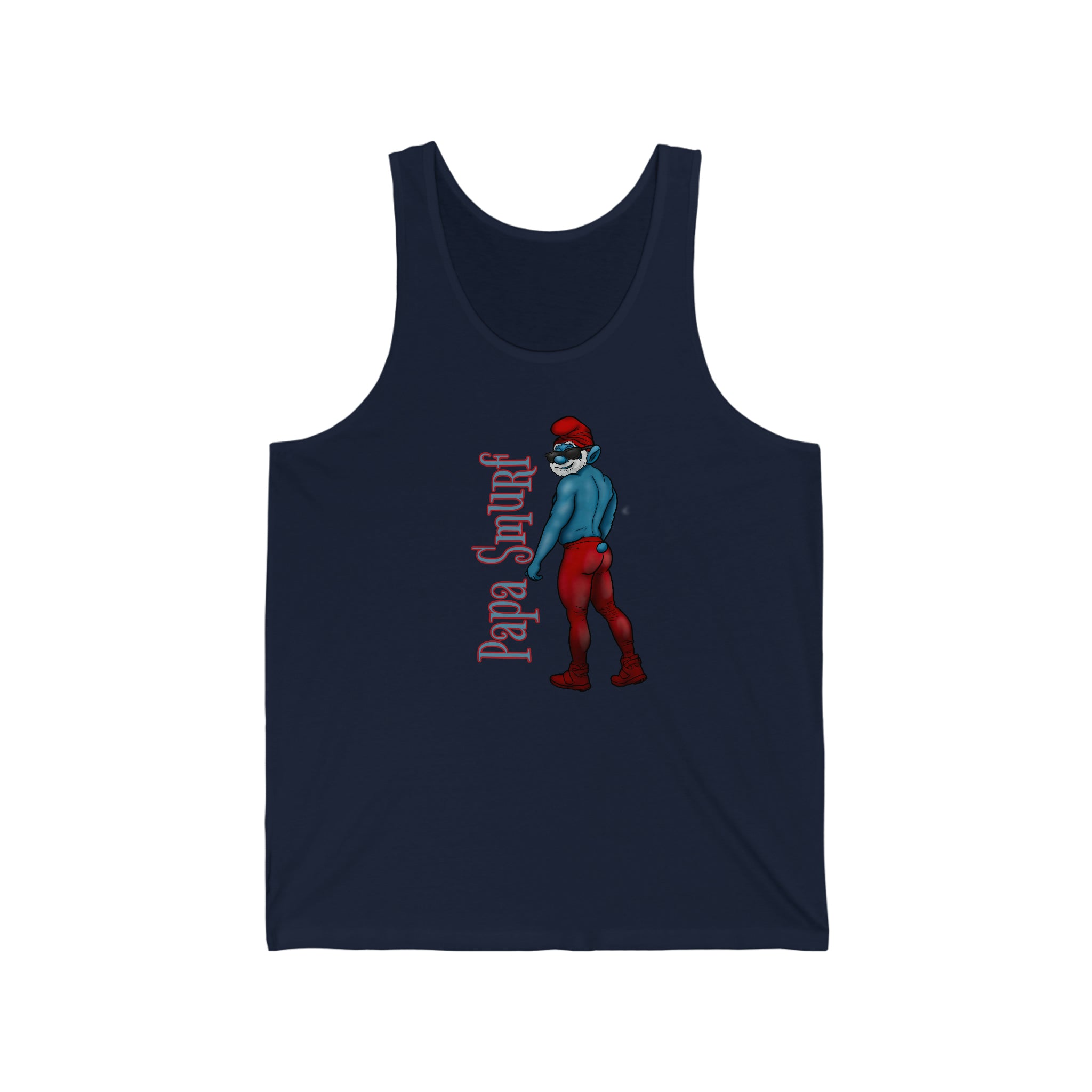 Papa Smurf / Unisex Jersey Tank