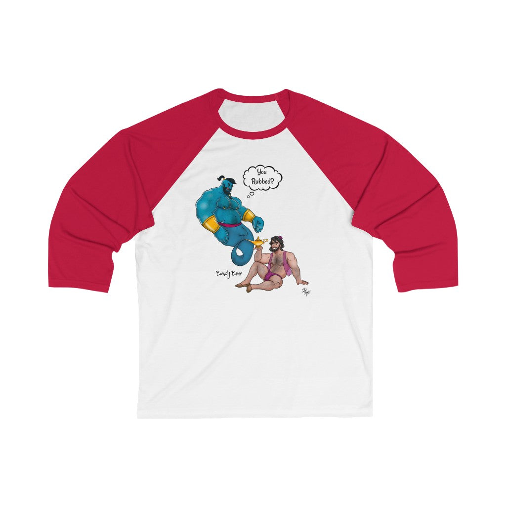 Rub One Out / Unisex 3/4 Sleeve Baseball Tee