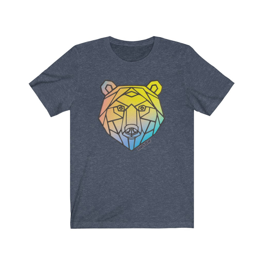 Rainbow Bear / Unisex Jersey Short Sleeve Tee
