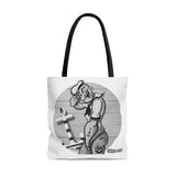 Popeye Shy / AOP Tote Bag
