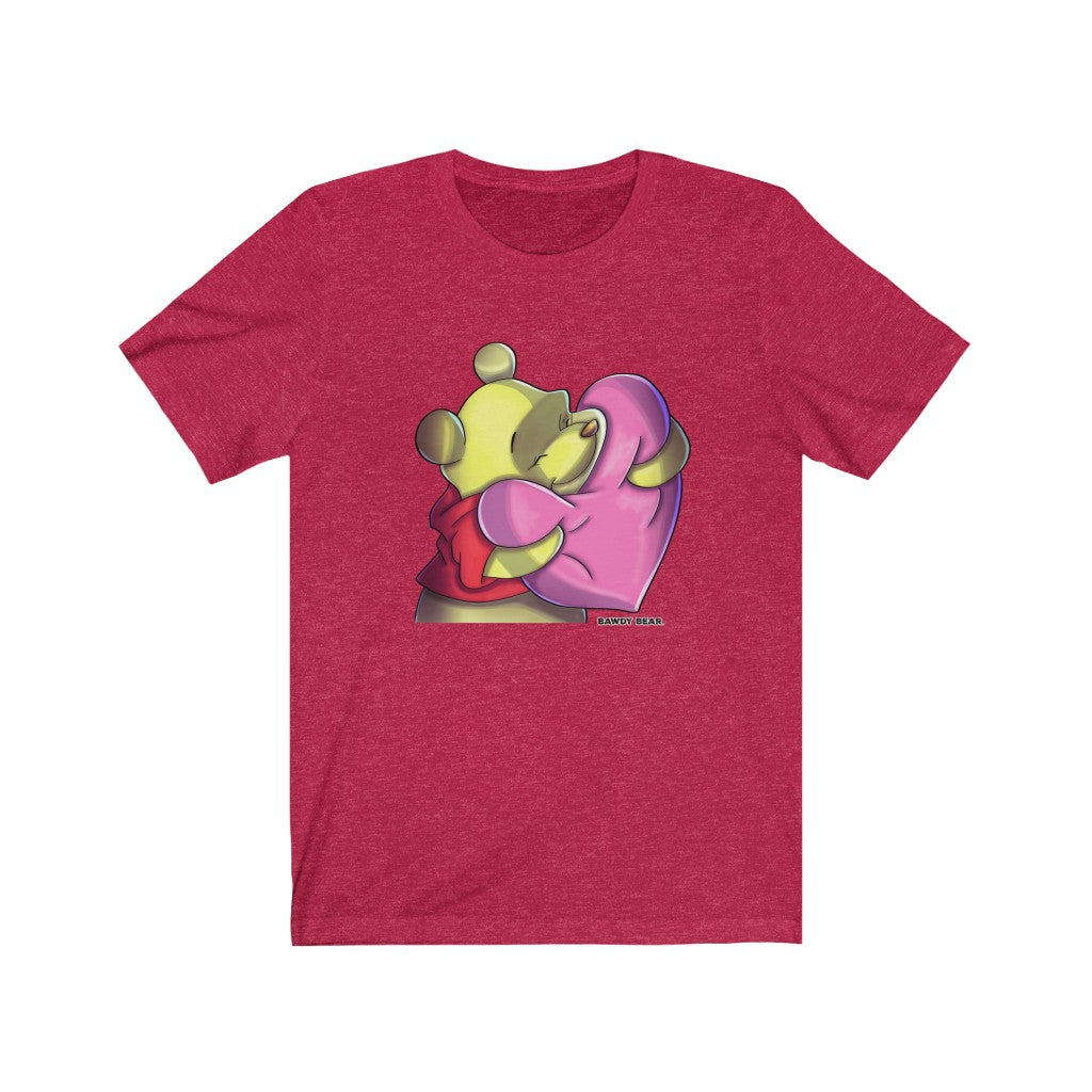 Pooh Heart Hug / Unisex Jersey Short Sleeve Tee