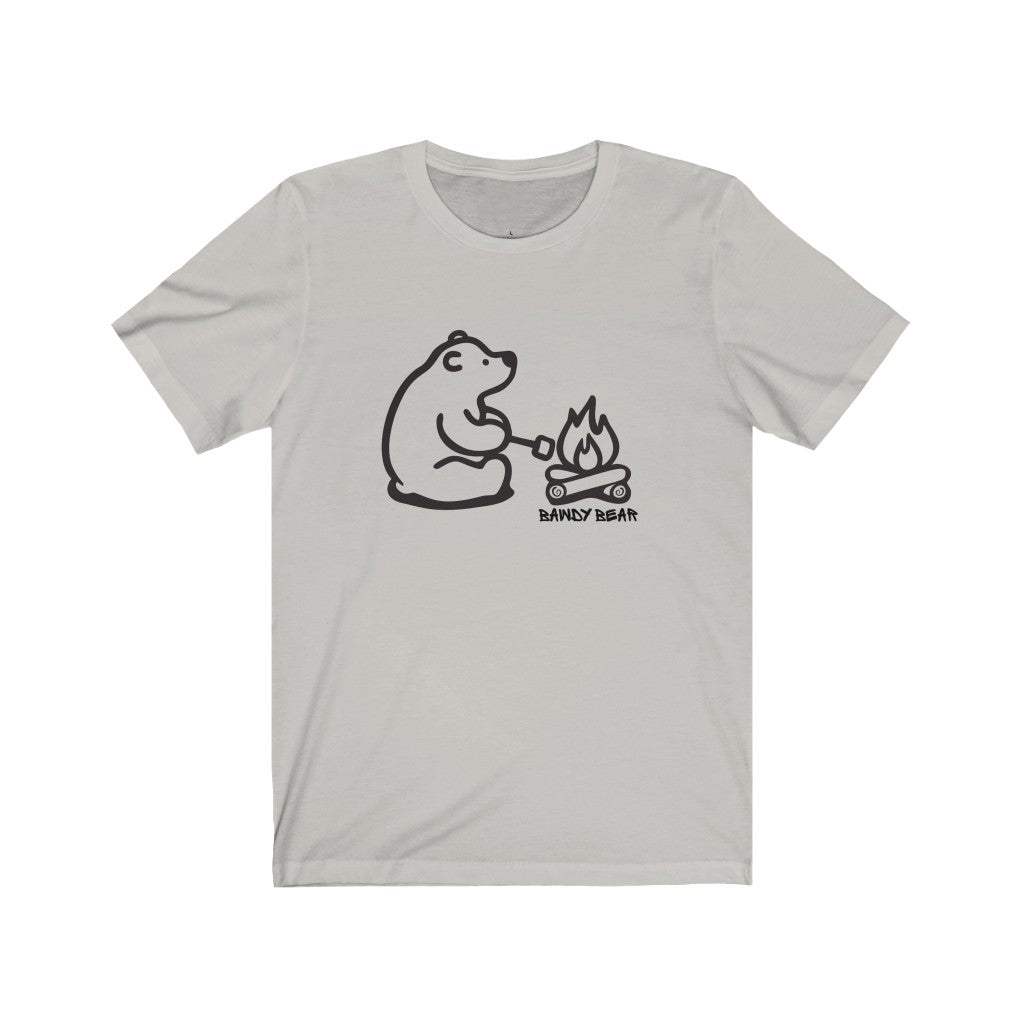Camping Bear / Unisex Jersey Short Sleeve Tee
