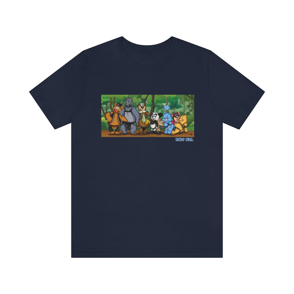 Iconic Bear Orgy / Unisex Jersey Short Sleeve Tee
