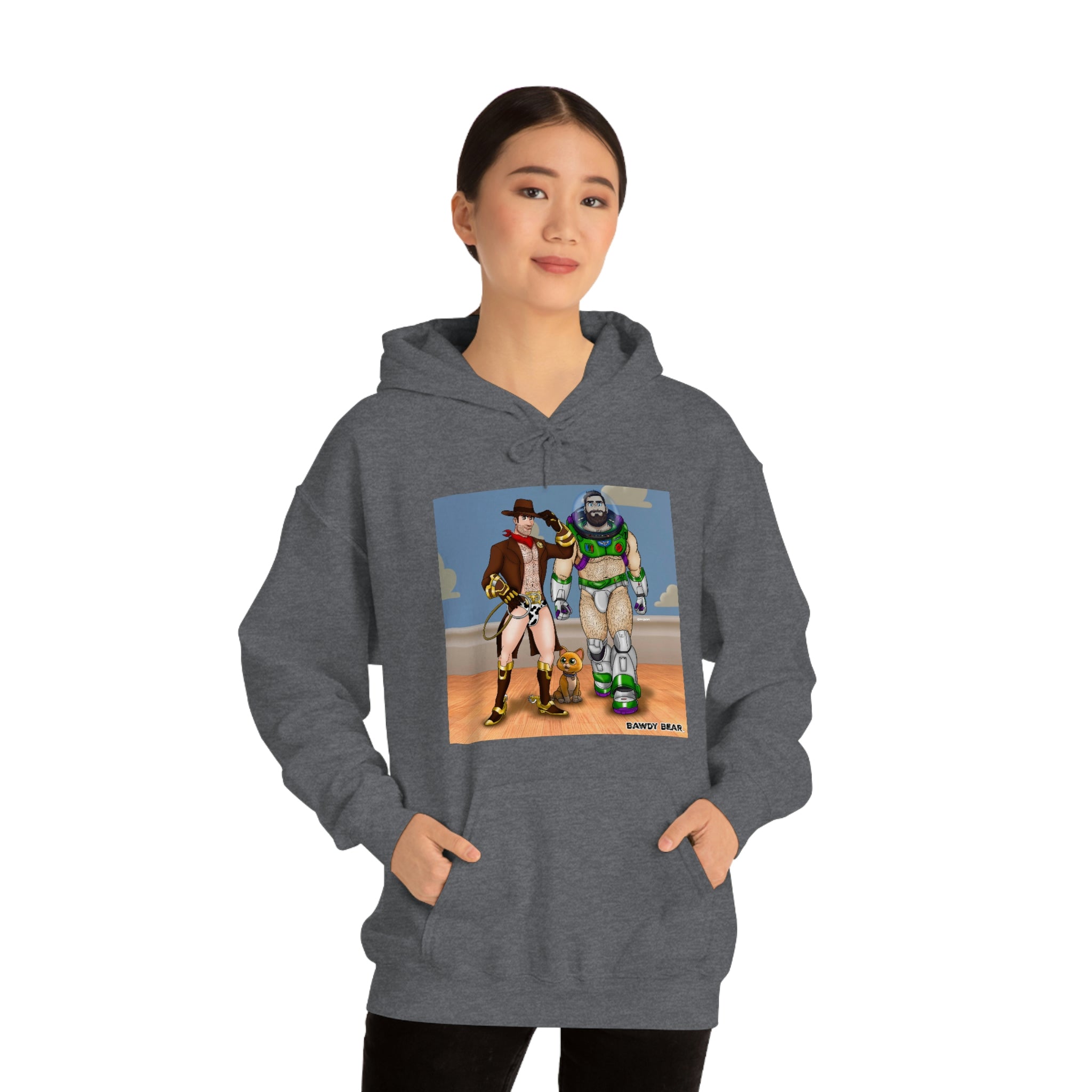 Toy Naughty #1 / Unisex Heavy Blend™ Hooded Sweatshirt
