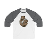 Muscle Bear / Unisex 3/4 Sleeve Baseball Tee