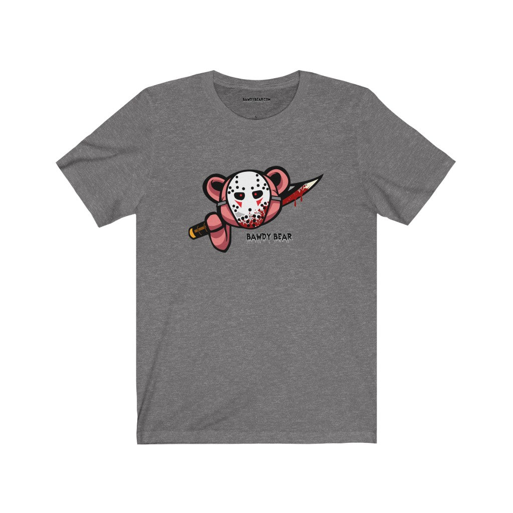 Spooky Bear Series "Jason Bear" / Unisex Jersey Short Sleeve Tee