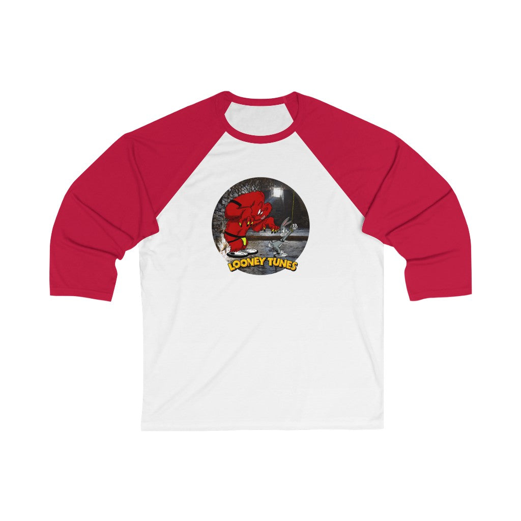 Monster & Bugs / Unisex 3/4 Sleeve Baseball Tee