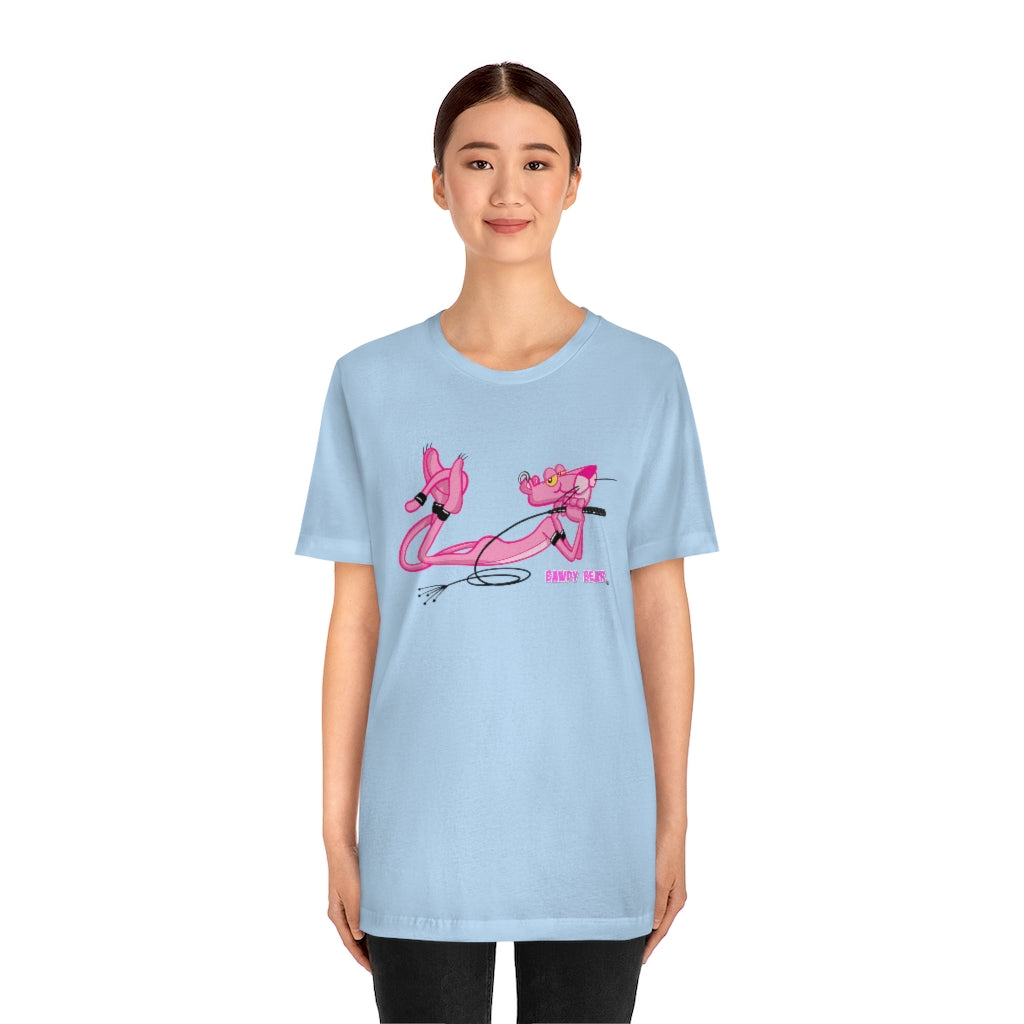 Pink Panther Harness / Unisex Jersey Short Sleeve Tee