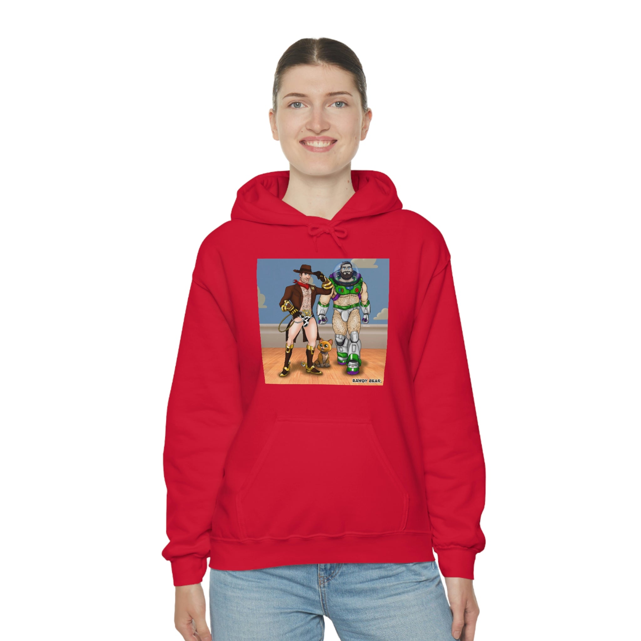 Toy Naughty #1 / Unisex Heavy Blend™ Hooded Sweatshirt