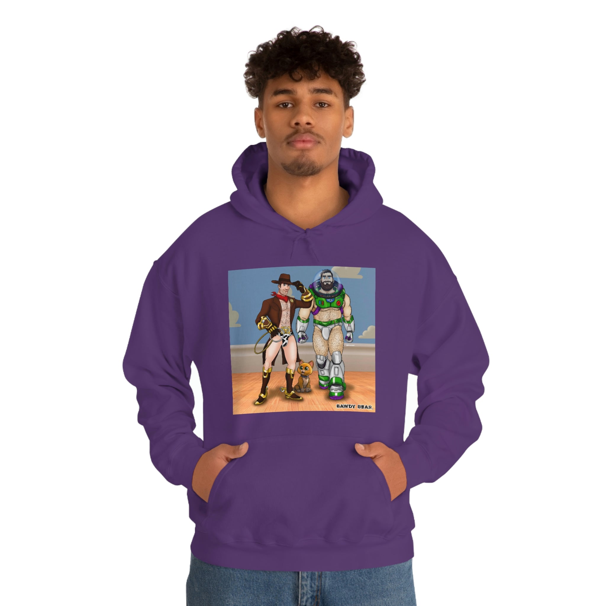 Toy Naughty #1 / Unisex Heavy Blend™ Hooded Sweatshirt